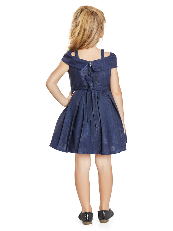 Peppermint Girls Textured Dress 15034 2