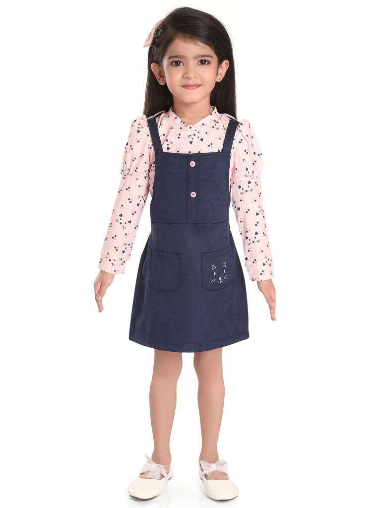 Peppermint Girls Casual Dungaree with Top 15035 1