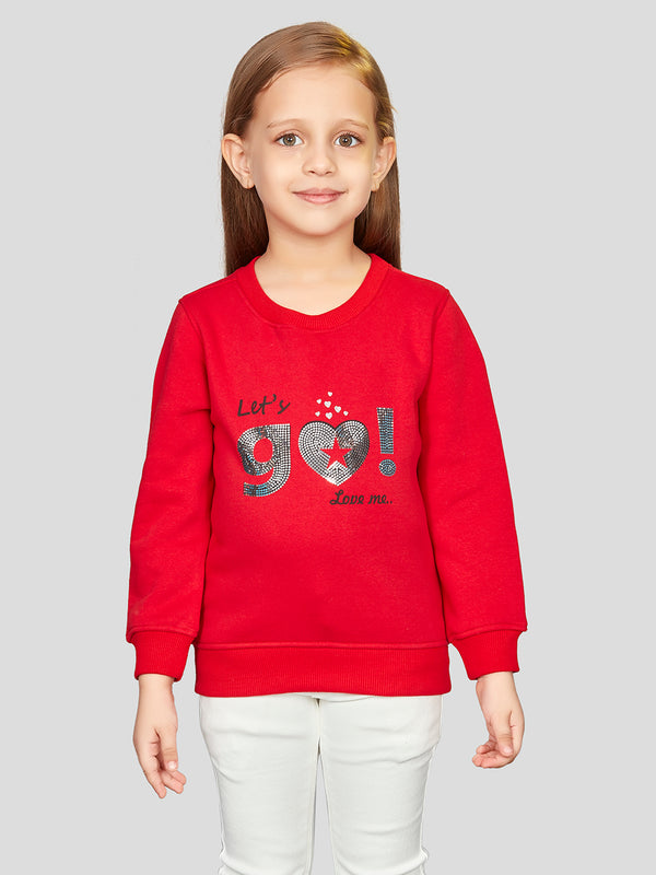 Girls Trendy Sweatshirt 15445