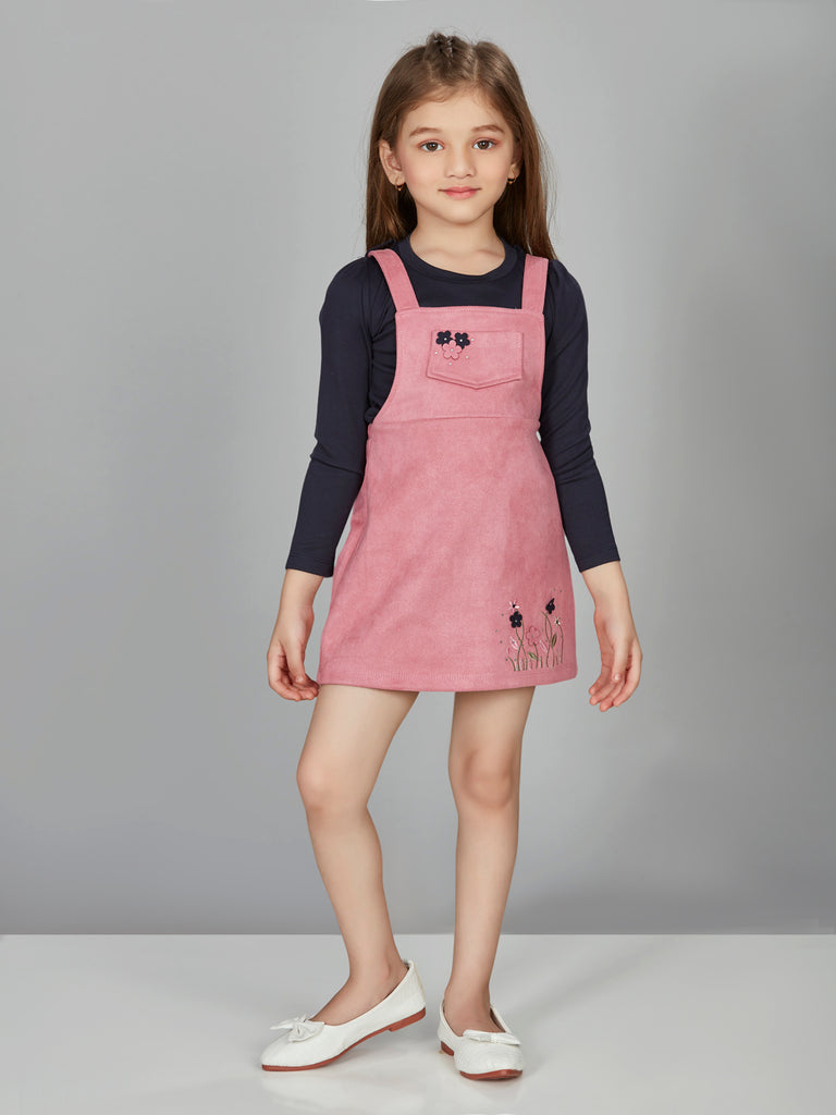 Peppermint Girls Trendy Top with Dungaree 16300 1