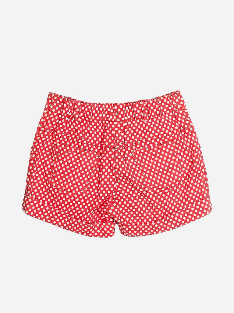 Peach Textured Knit Shorts main image 0
