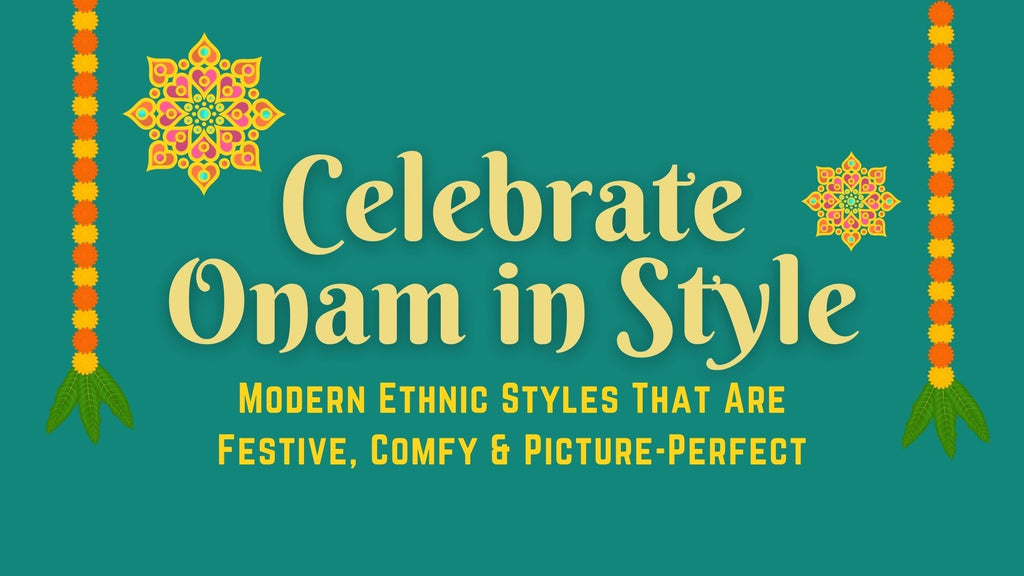 modern onam dress for babies & kids
