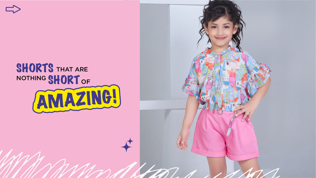 Effortless Style: Shop the Latest Shorts for Kid Girls