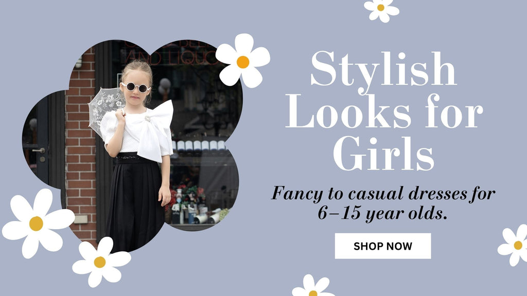6-15 years old girl kids dresses