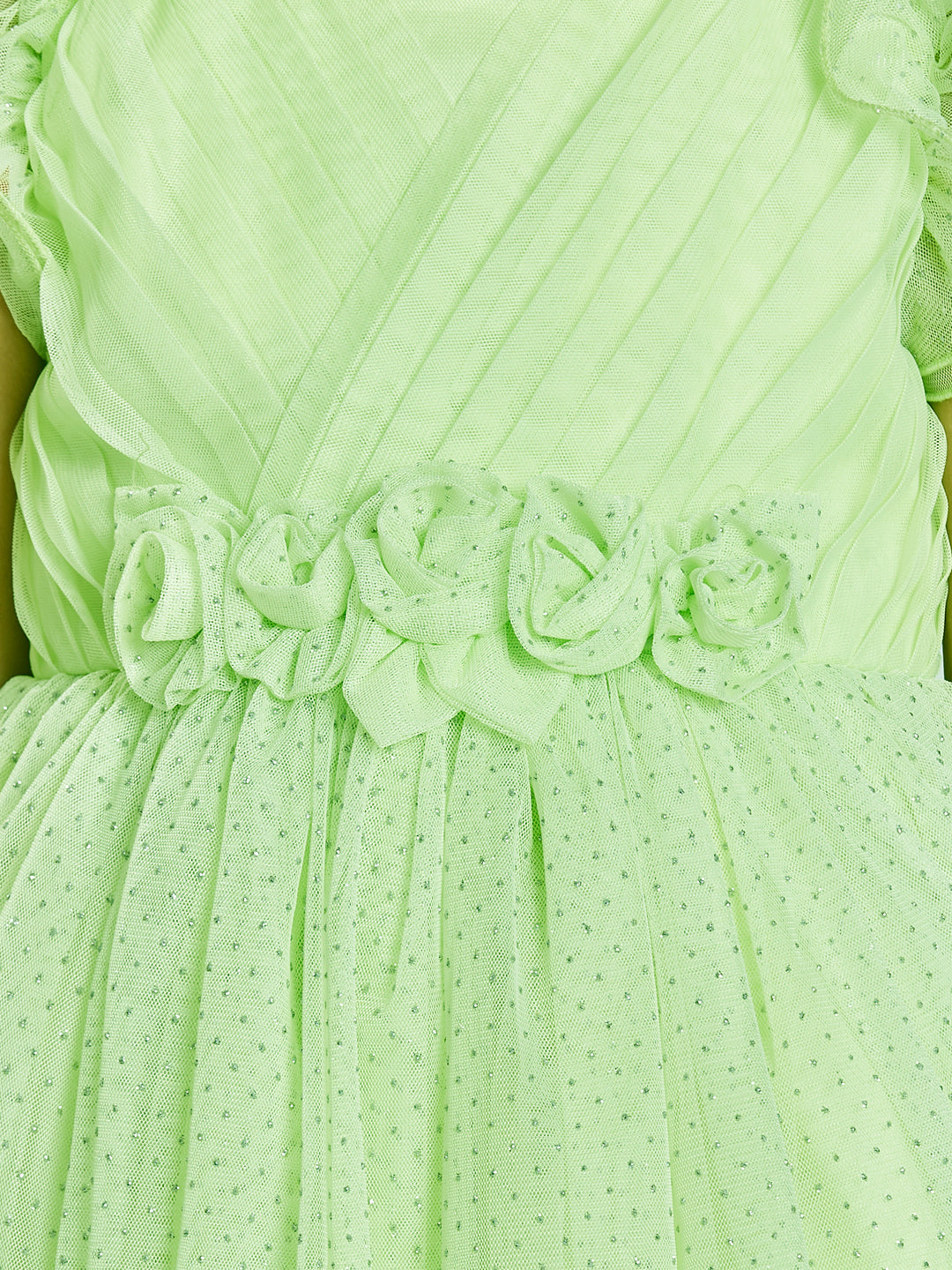 Girls Design Net Dress 14656 | Peppermint