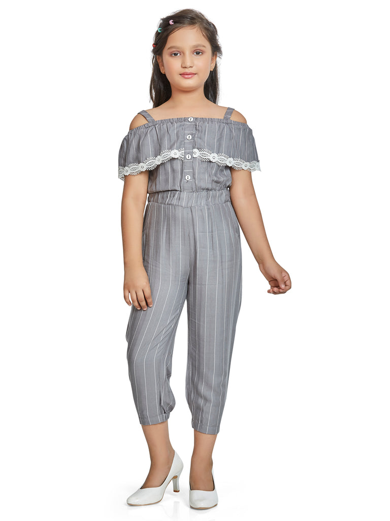 Peppermint Girls Striped Jumpsuit 14663 1