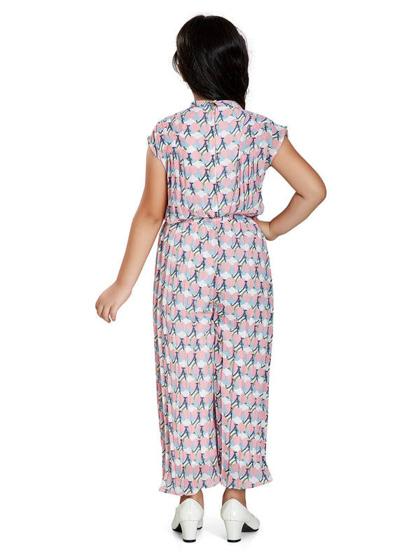 Peppermint Girls Polka Dots Print Jumpsuit 14721 2