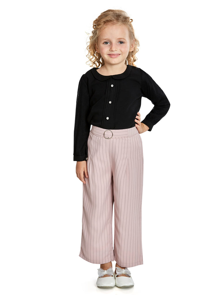 Peppermint Girls Striped Top with Culotte 15110 1