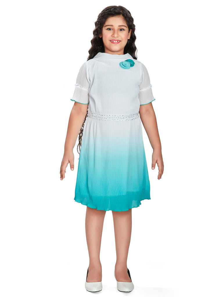 Peppermint Girls Trendy Dress with Belt 15205 1