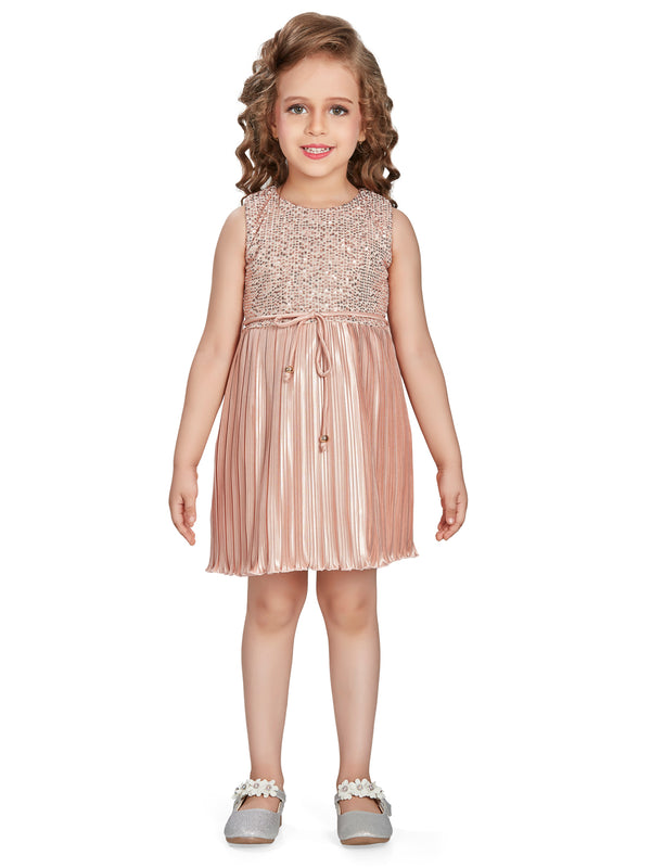 Peppermint Girls Sequins Dress Shrug with Belt 15463 2