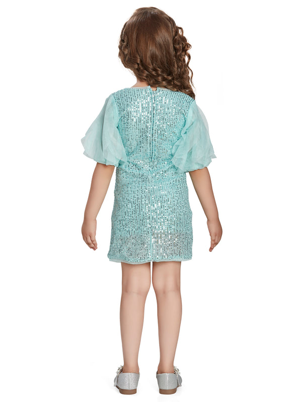 Girls Sequins Dress 17974