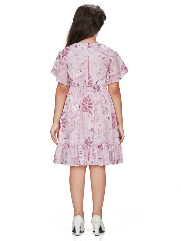 Peppermint Girls Floral Print Dress 16202 2