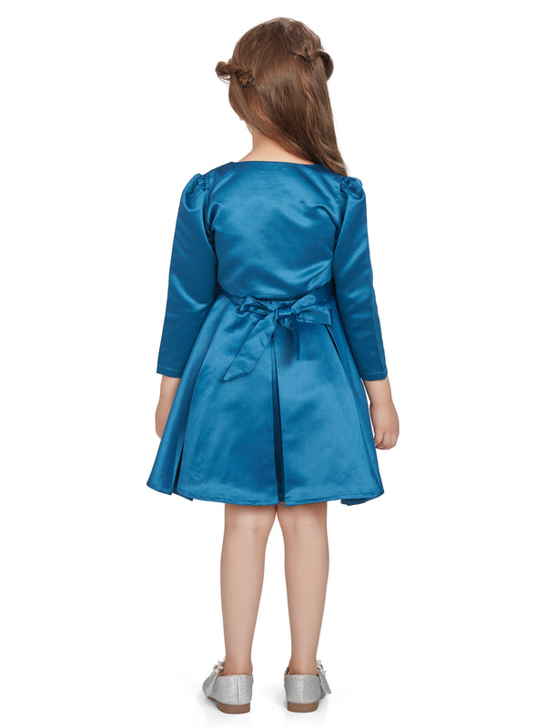 Peppermint Girls Elegant Dress with Jacket 16215 2