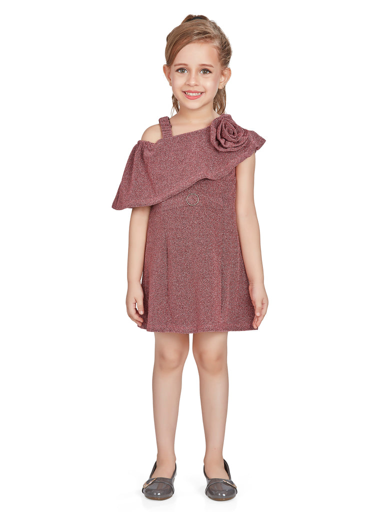 Peppermint Girls Textured Dress 16323 1