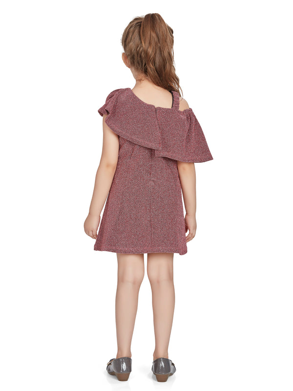 Peppermint Girls Textured Dress 16323 2