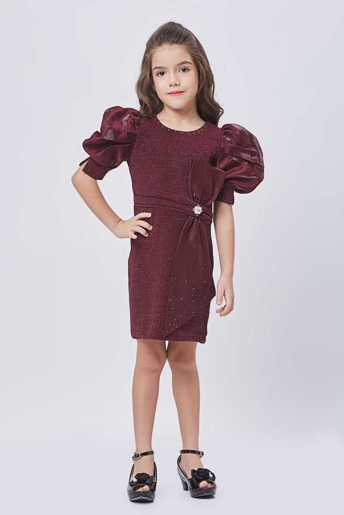 Girls Zari Dress 16572