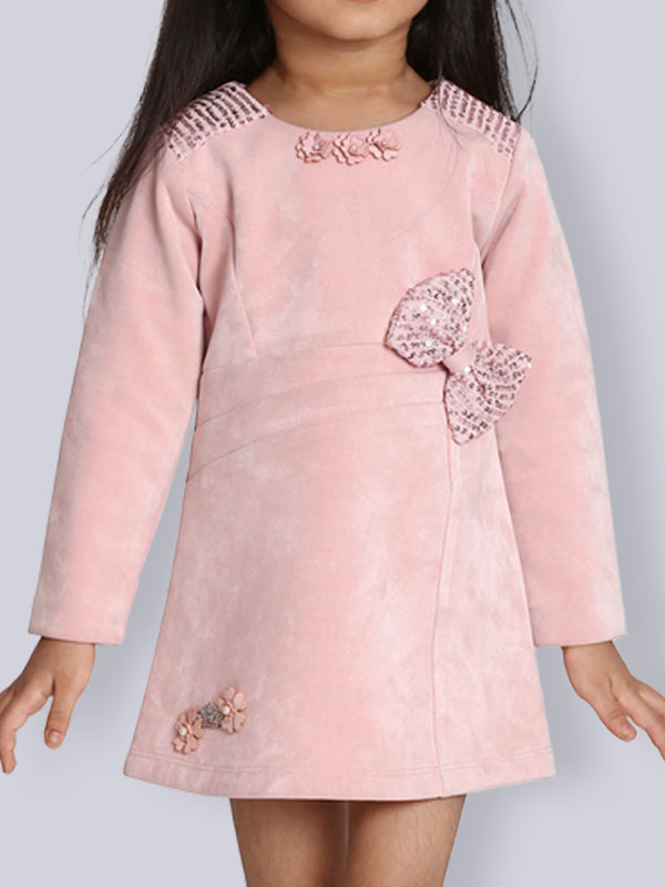 Girls Trendy Dress, Hairband Legging 15331