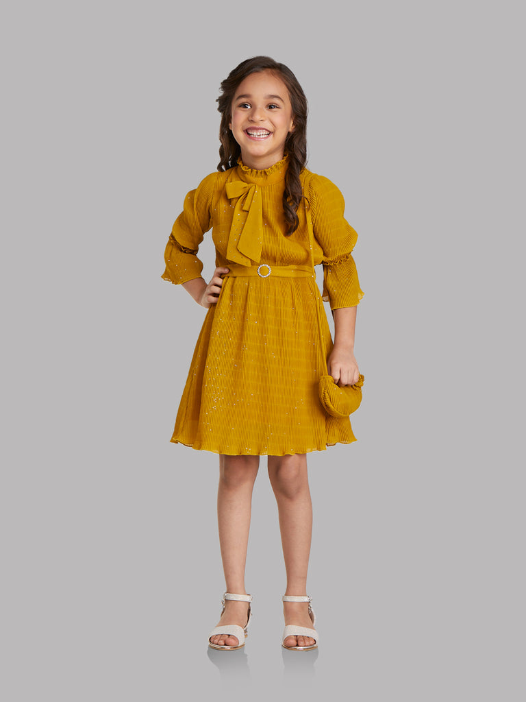 Girls Casual Dress Belt with Purse 15356