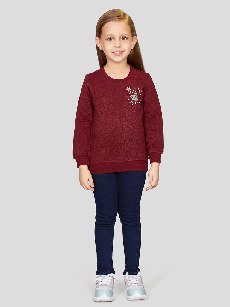 Girls Trendy Sweatshirt 15437