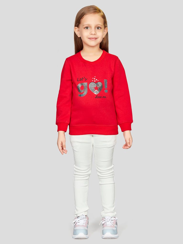 Peppermint Girls Trendy Sweatshirt 15445 1