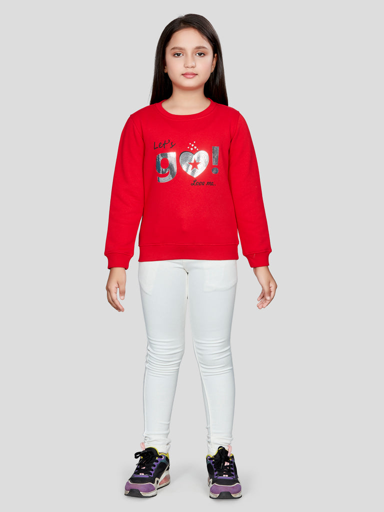 Girls Trendy Sweatshirt 15446