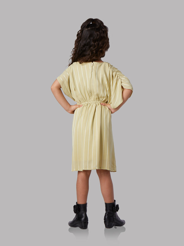Girls Striped Dress 15529