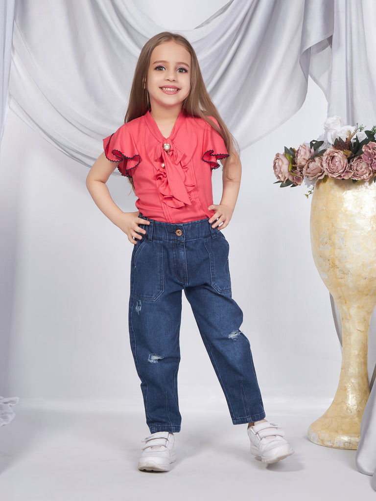 Peppermint Girls Twilled Pant 15816 1