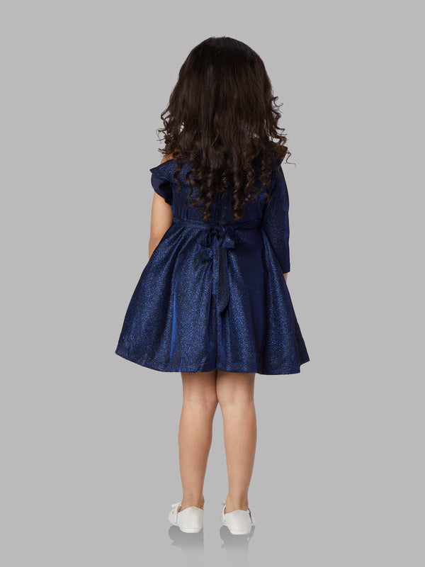 Girls Design Net Dress 15885