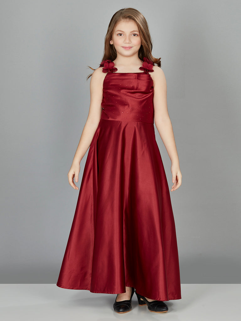 Girls Trendy Gown 16174