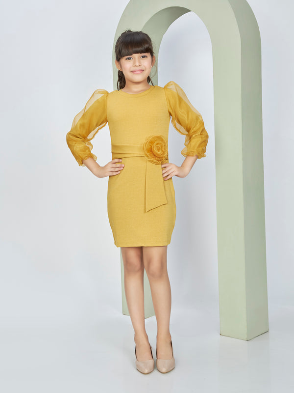 Girls Glitter Dress 16571