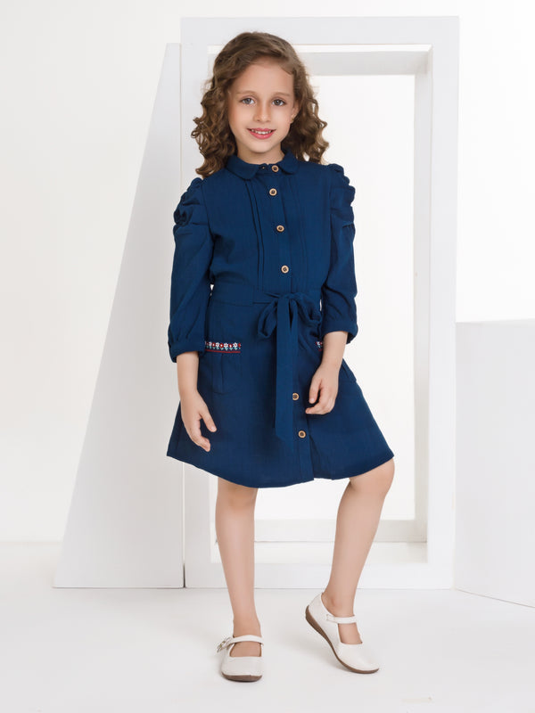 Girls Trendy Dress 17302