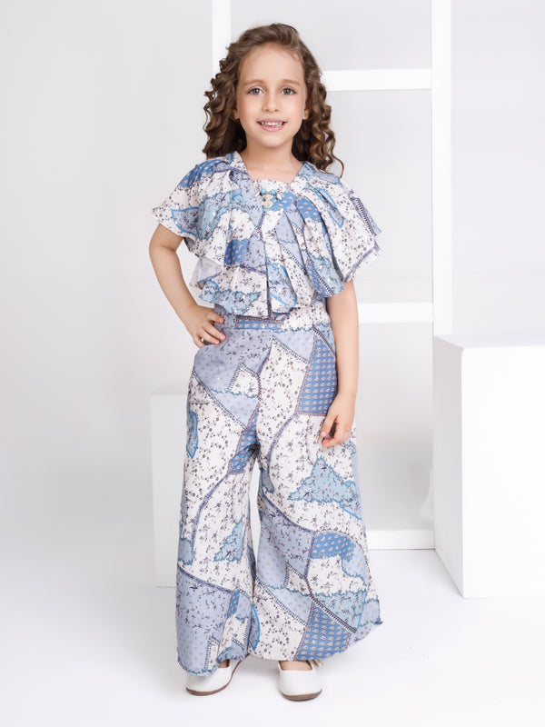 Girls Foiled Jumpsuit 17308