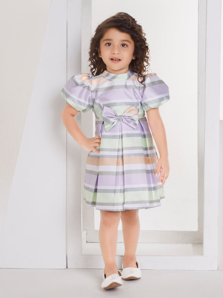 Girls Jaquard Dress 17326