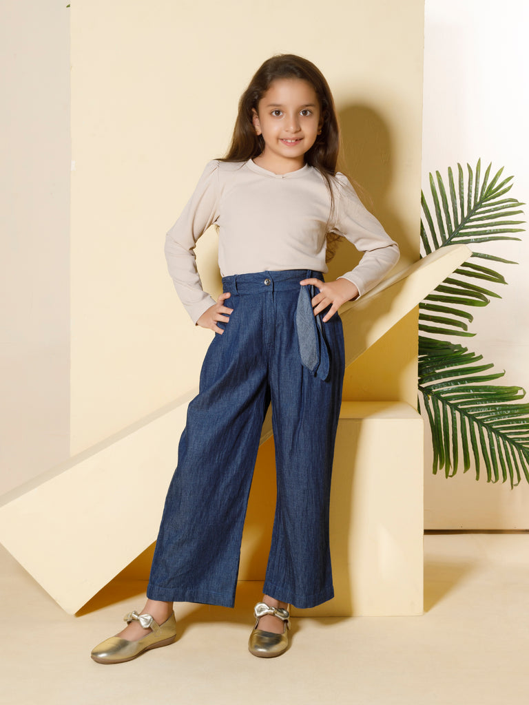 Girls Denim Pant 18455