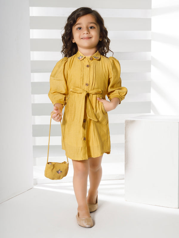 Girls Festive Dress with Purse 18693