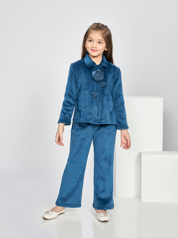 Girls Preppy Pant & Coat 19672