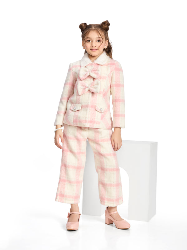 Girls Zari Pant, Coat & Inner 19681