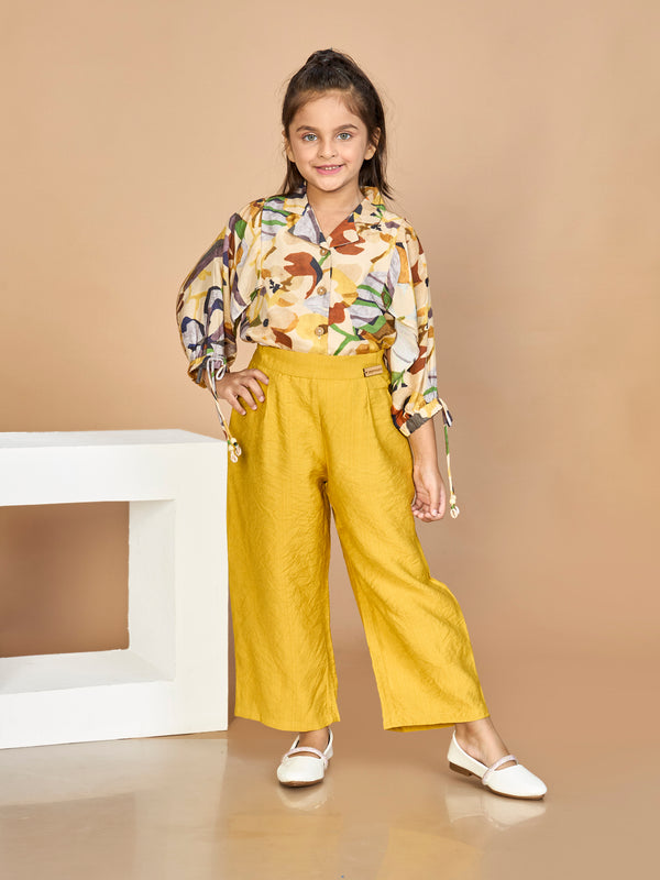 Girls Printed Pant & Top 19727