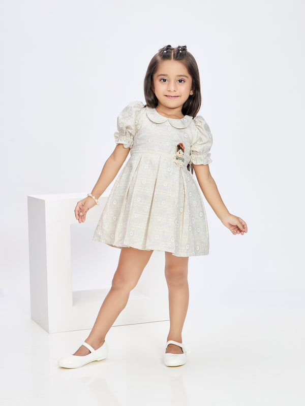 Girls Floral Print Dress 19778