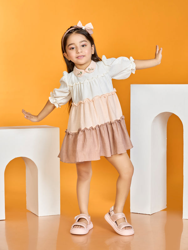 Girls Fashion Dress with Hairband 19795