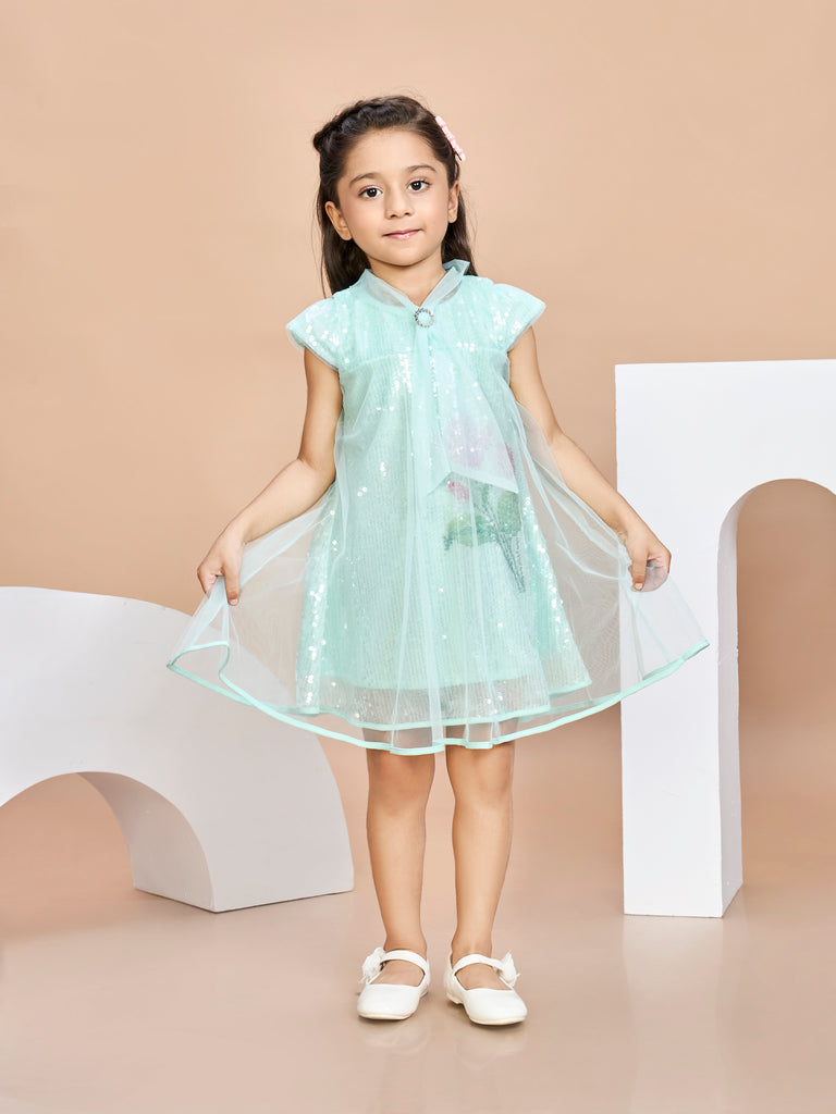 Girls Sequins Dress 19819