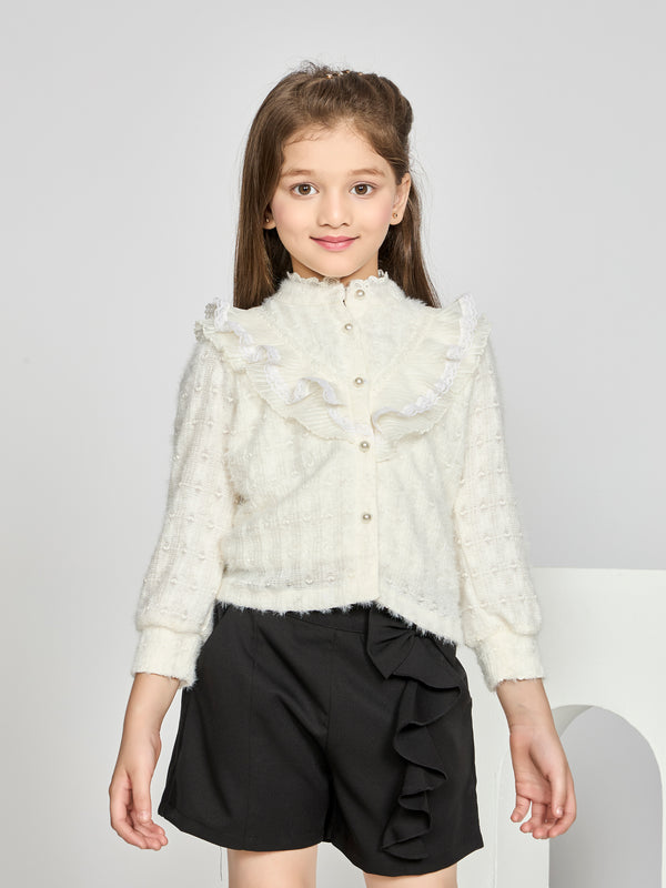 Girls Textured Top 19882