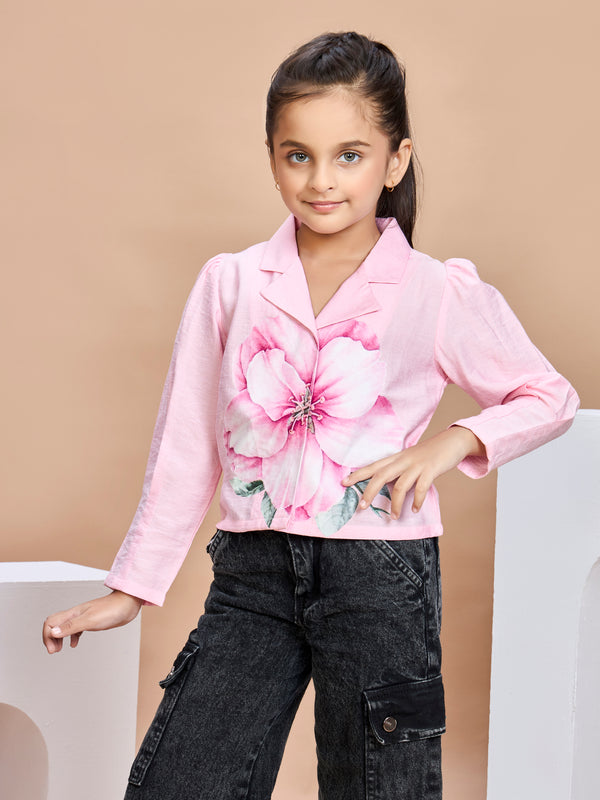 Girls Textured Top 19933