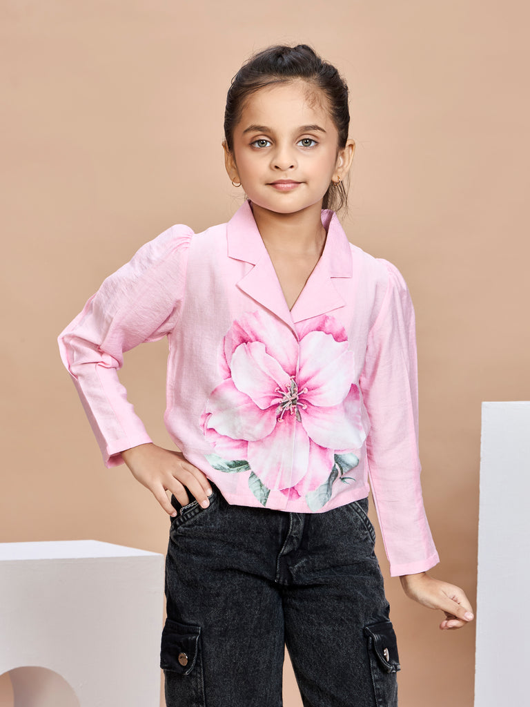 Girls Textured Top 19933