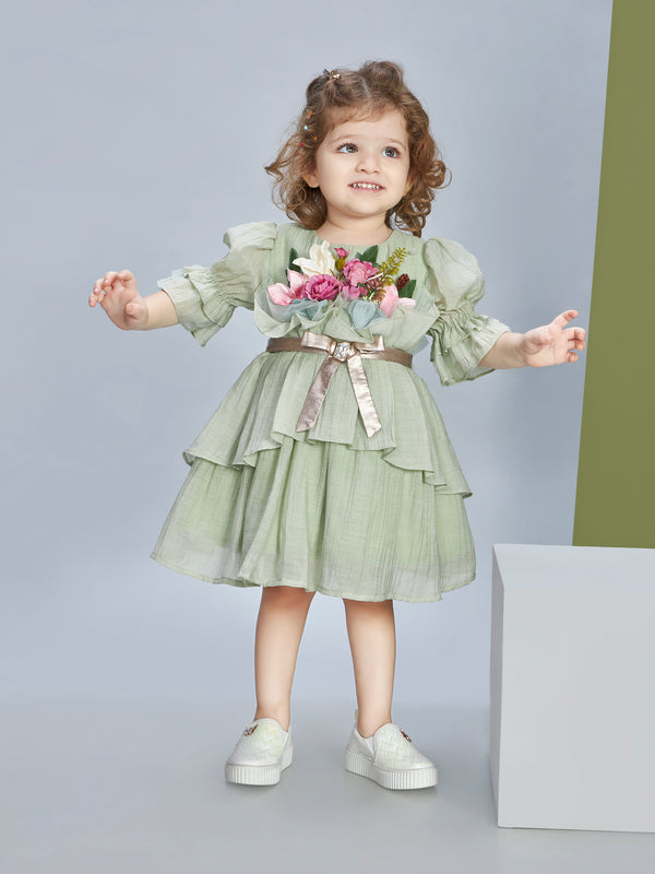 Girls Floral Dress 20193