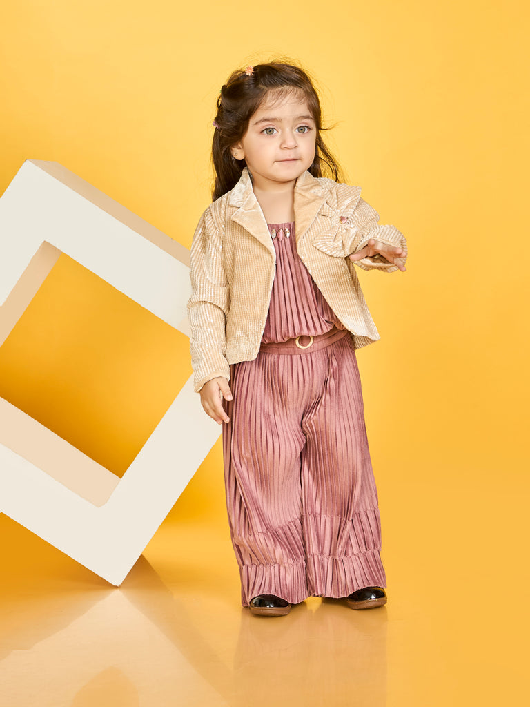 Girls Velvet Pant, Top & Jacket 20230