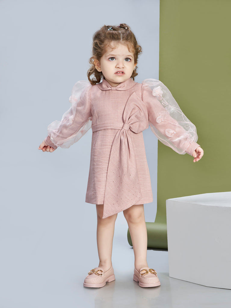 Girls Embroidered Dress 20258