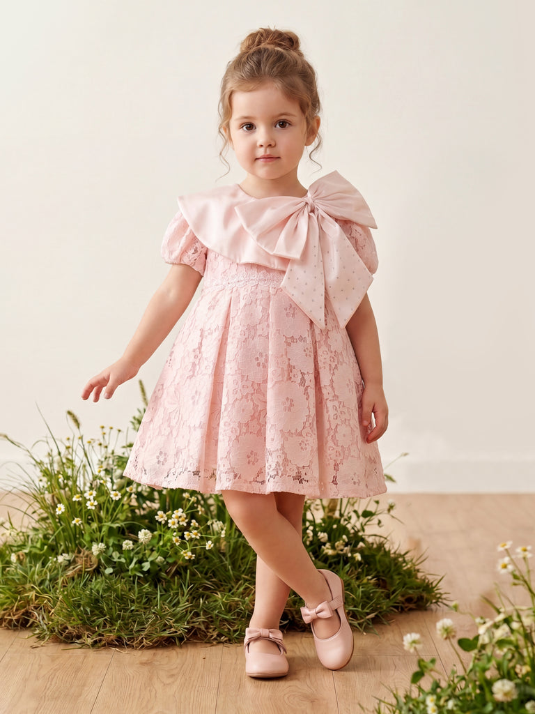 Girls Textured Dress 21579