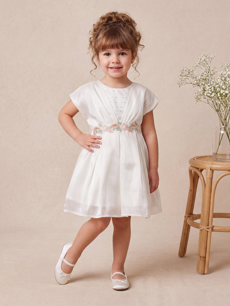 Girls Fashion Dress with Belt 21580