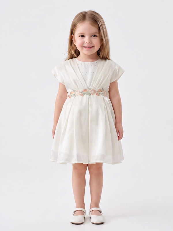 Girls Fashion Dress with Belt 21580